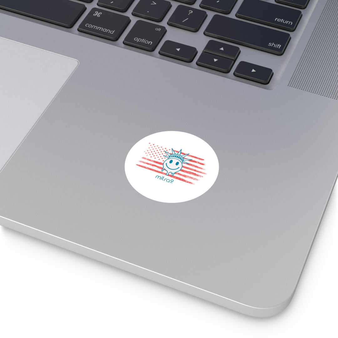 Live Free 4th of July Sticker - Red, White, & Chill 2025 Edition