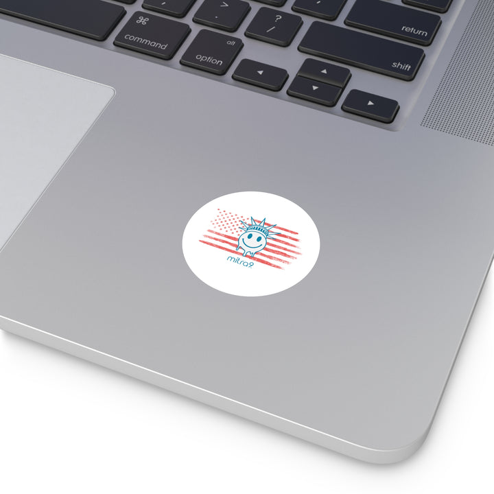 Live Free 4th of July Sticker - Red, White, & Chill 2025 Edition