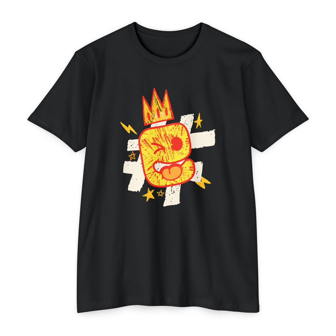 Mitra9® 澳洲的体彩幸运五Vibrant Graphic T-Shirt, Fun Unisex Tee